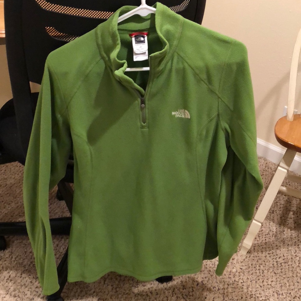 North face quarter zip fleece pullover